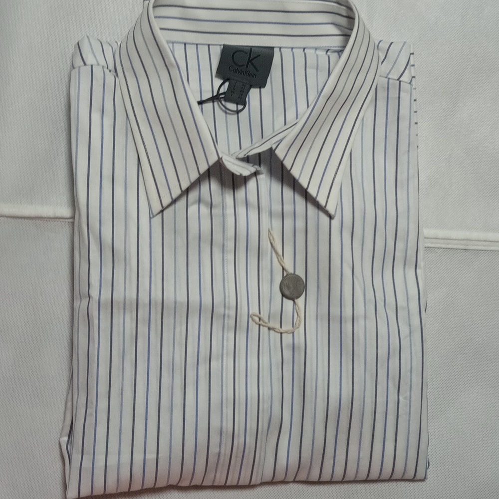 Calvin Klein Button Down Striped Shirt